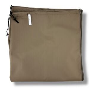 Restoration Hardware Caicos Sectional Armless Chair Cover Main Panel Only Brown